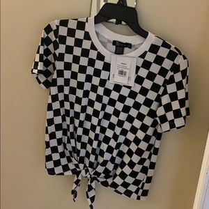 Checkered t shirt
